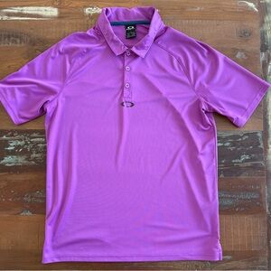 Oakley Men's Purple Polo Tennis / Golf Shirt!  M